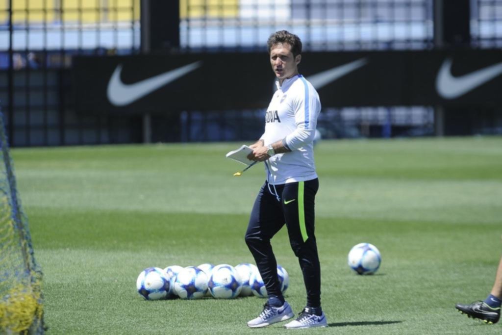 Boca entrenó en Casa Amarilla y el Mellizo tiene todo definido para visitar al Pincha