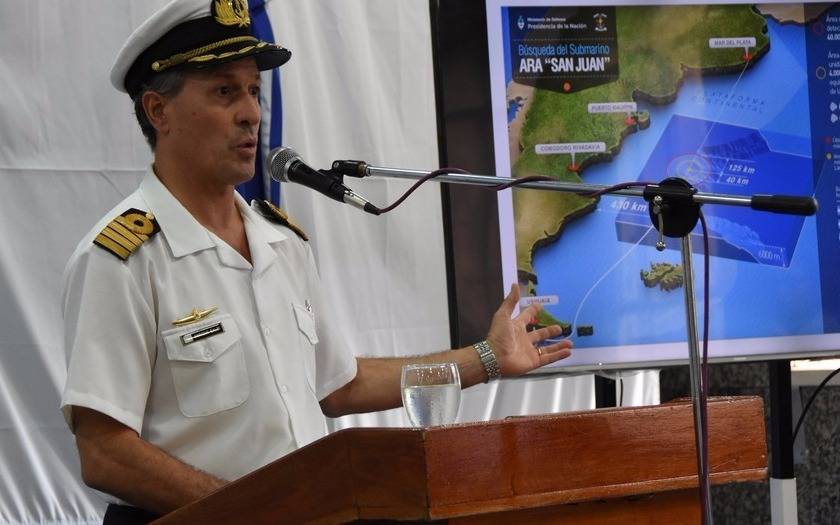 ARA San Juan: "Queda un objeto pendiente de análisis", informó la Armada