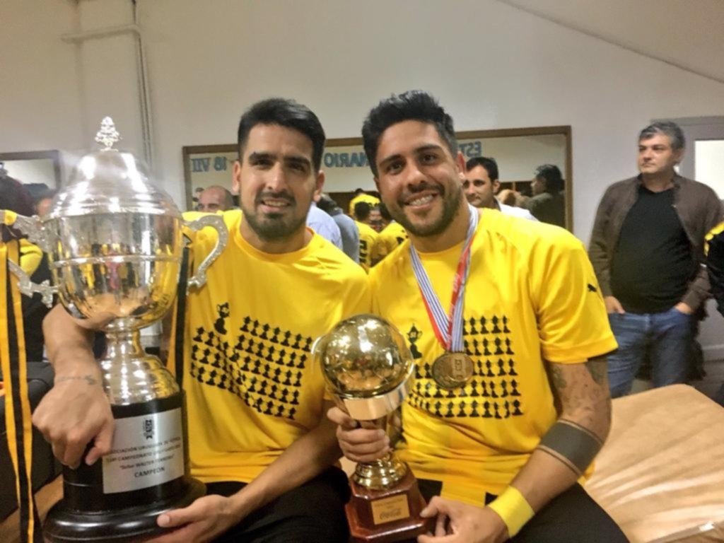 Viatri fue campeón en Uruguay con Peñarol