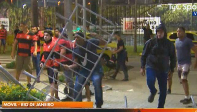 Graves incidentes provocados por los del “Fla” en el hotel del Rojo