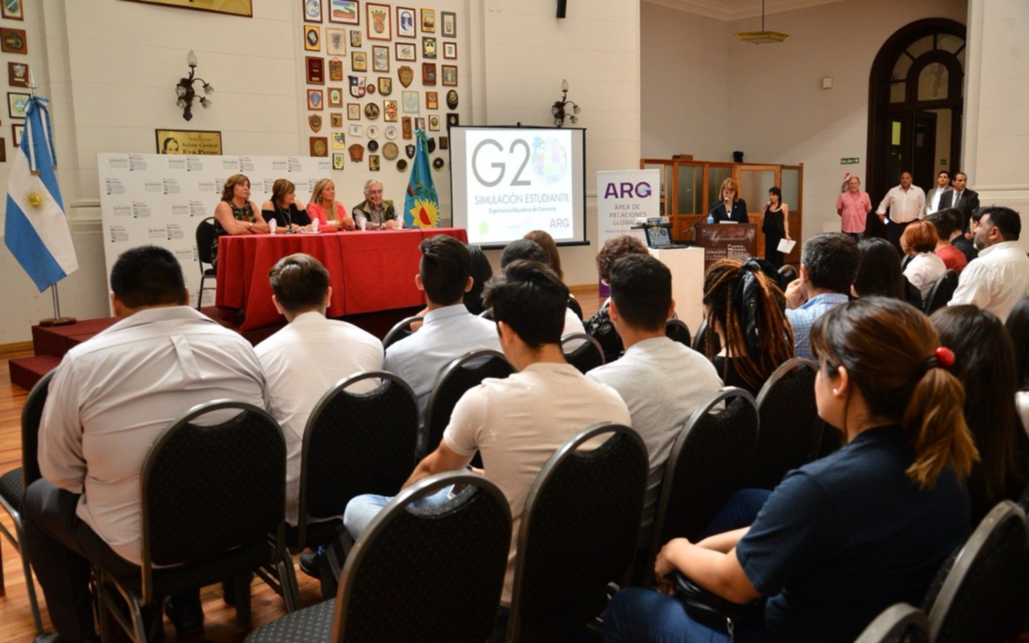 Presentaron el programa "Simulación G20" para estudiantes de escuelas técnicas de la Ciudad