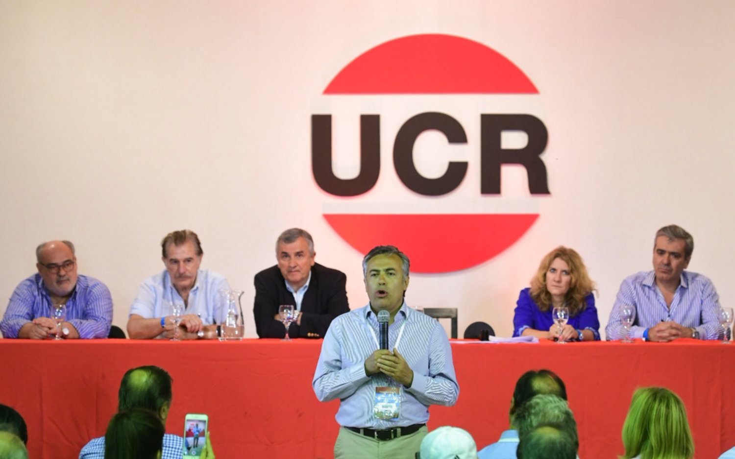 Cornejo fue elegido presidente de la UCR