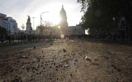 Reparar los destrozos en la zona del Congreso costará más de 23 millones de pesos