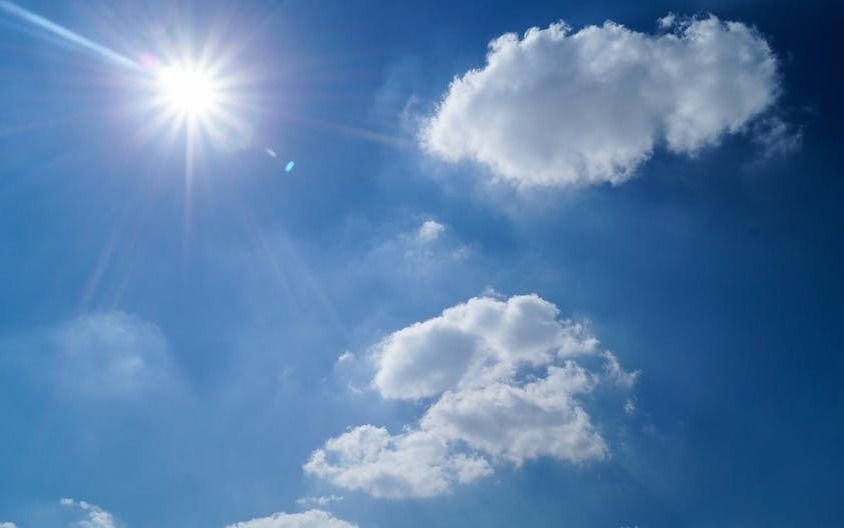 Con sol pero sin mucho calor