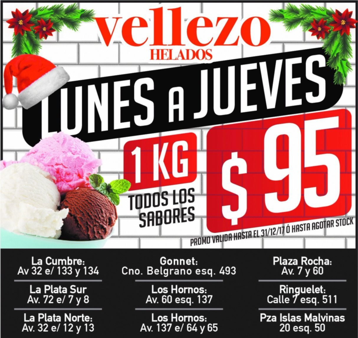 Llevá a tu casa todo el sabor del helado de Vellezo
