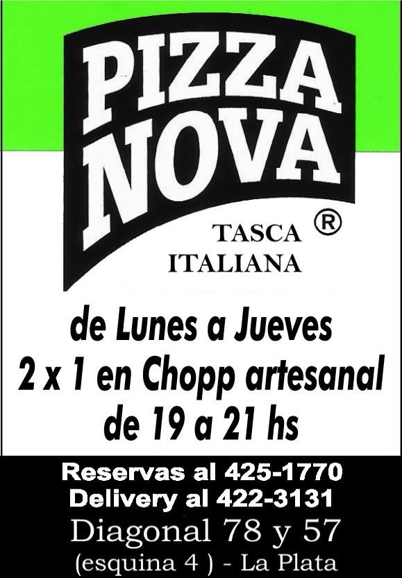 Disfrutá un gran momento en Pizza Nova