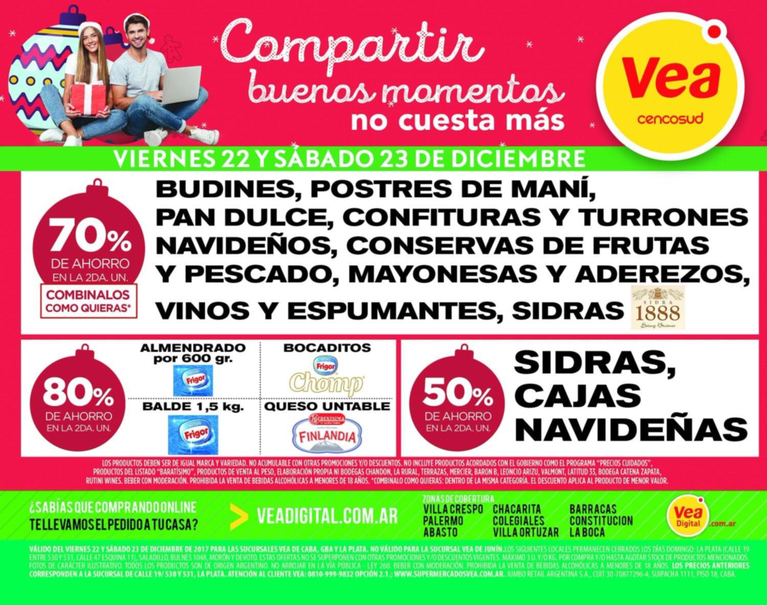 Vea te espera con lo mejor para estas fiestas