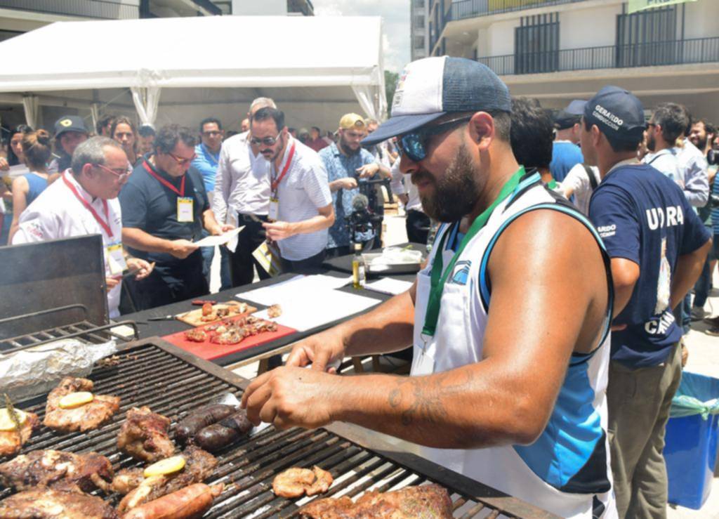 El asado de obra ya tiene sus primeros campeones