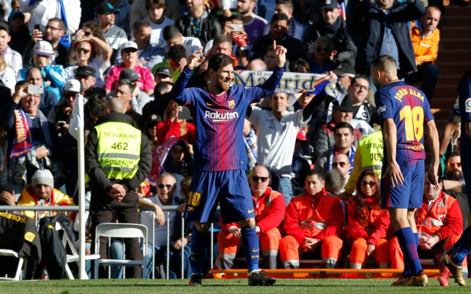 Messi brilló y el segundo tiempo fue todo azulgrana