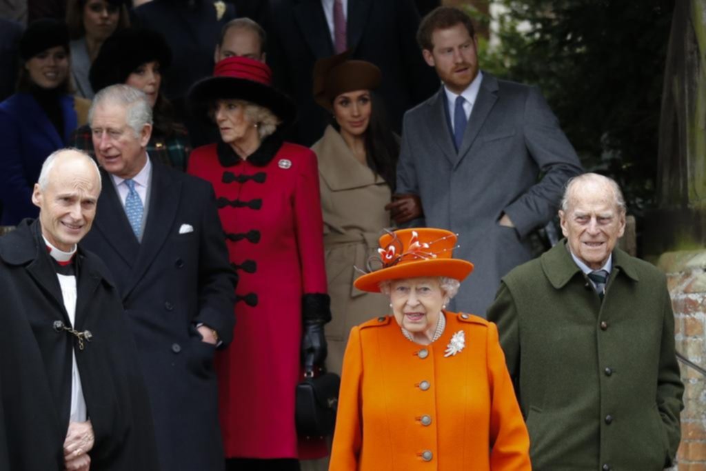 La novia del príncipe Enrique de Inglaterra se unió a la familia real en el festejo