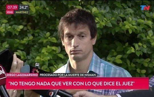 Lagomarsino: "no tengo nada que ver con lo que dice el juez"
