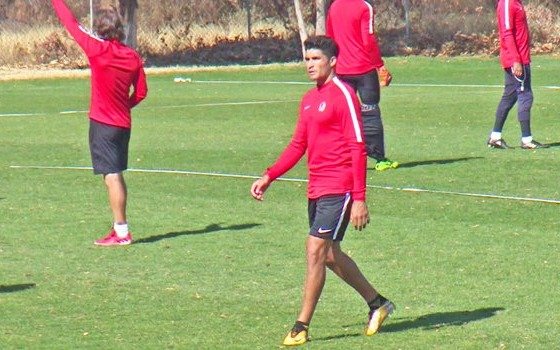 Ibáñez se entrenó con San Luis