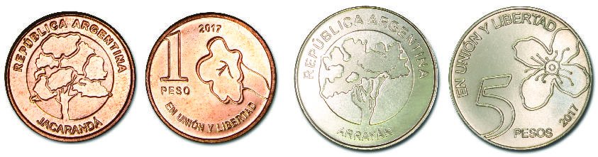 Cómo serán las nuevas monedas de $1 y $5