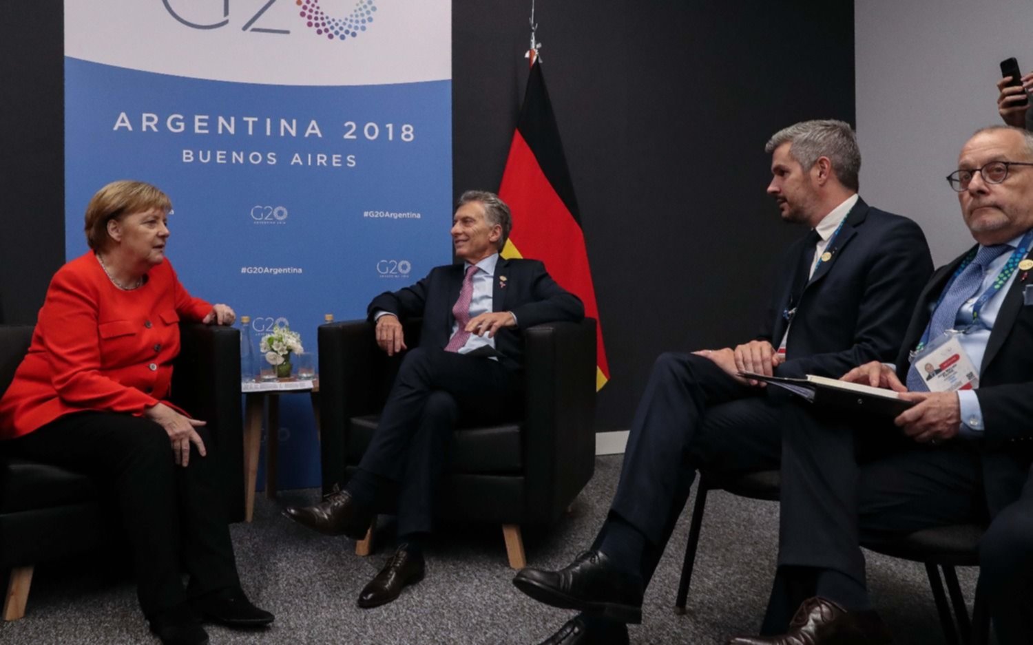Encuentro con Merkel para avanzar en el acuerdo Mercosur-UE