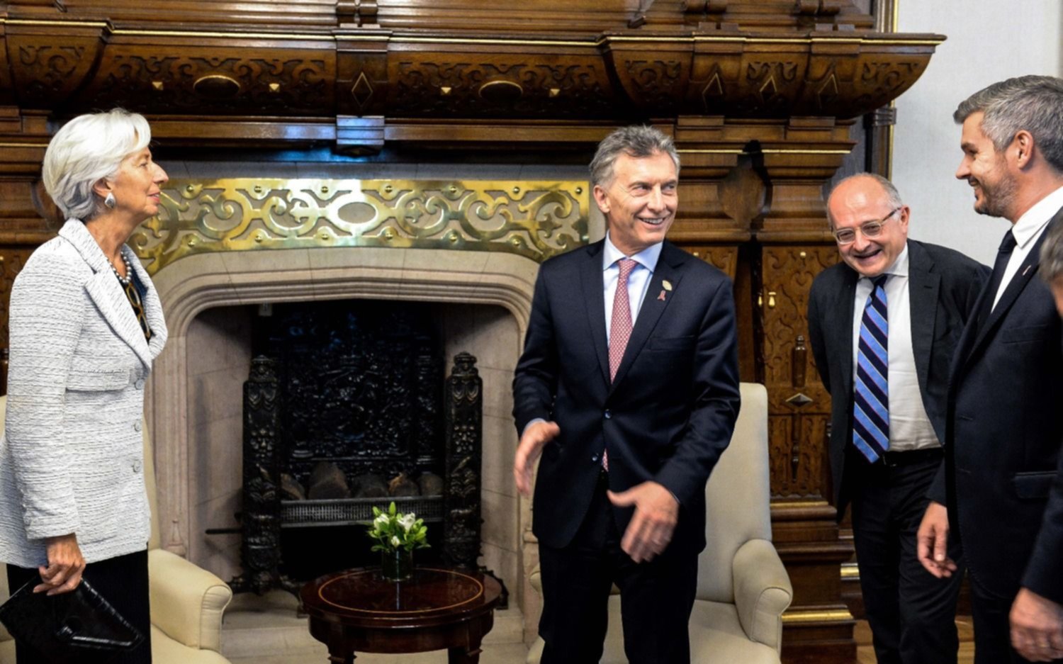 Lagarde respaldó las reformas de Macri y ratificó el apoyo del FMI