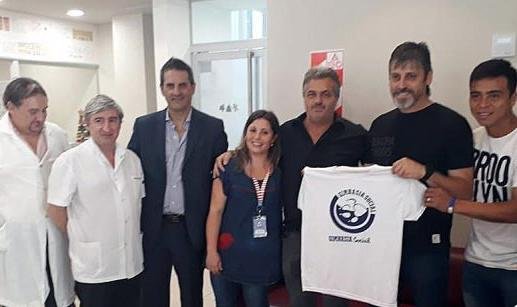 Movida solidaria del Lobo en el Hospital de Niños Sor María Ludovica