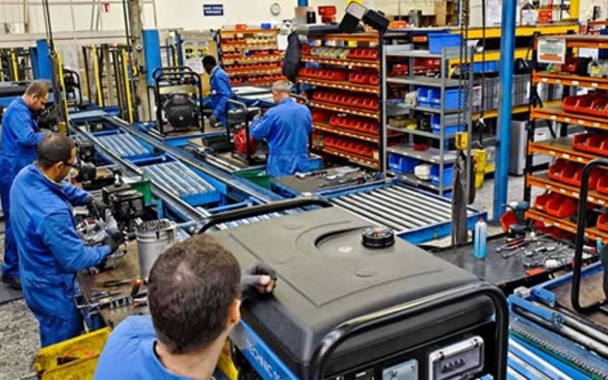 La producción industrial pyme cayó 5,6 por ciento en noviembre