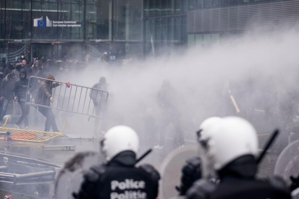 Incidentes en Bruselas en marcha antiinmigración
