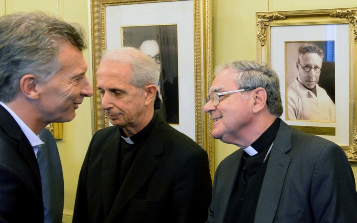 Tras el  duro documento sobre la situación social, Macri recibe a la cúpula de la Iglesia