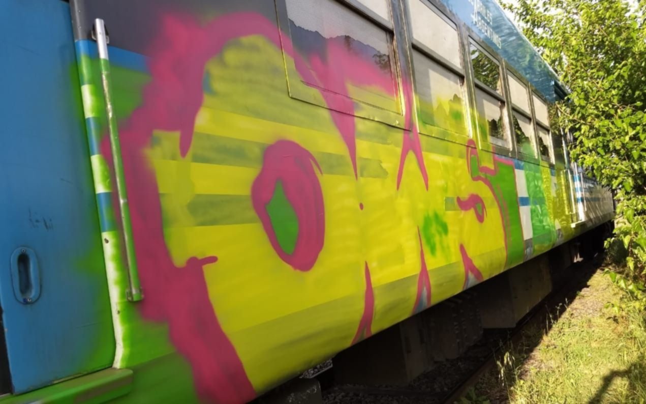 Los trenes de la Línea Roca, al tope del ránking de los más vandalizados