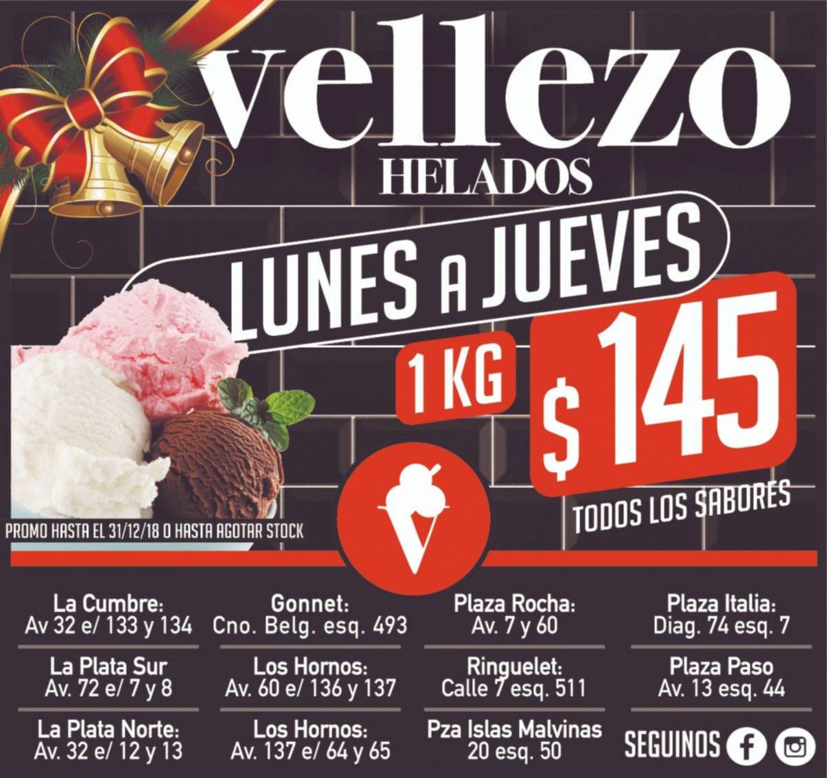 Vellezo te espera con una increíble promo en helados