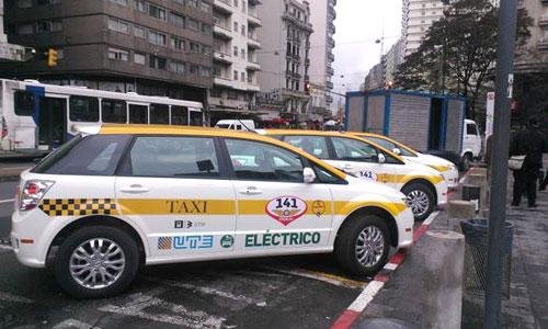 Uruguay busca cambiar su matriz energética con una flota de taxis no contaminantes