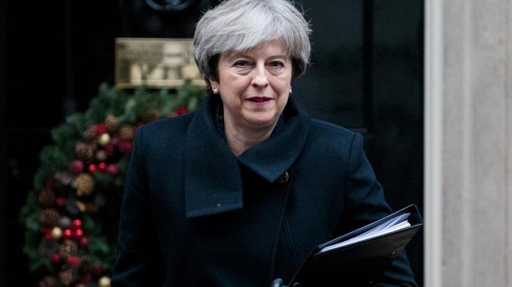 “La soberanía no está en debate”, les dijo Theresa May a los malvinenses