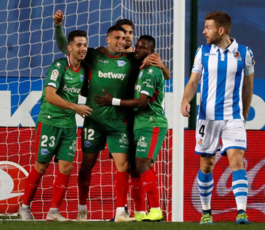 Jonathan Calleri le dio la victoria al Alavés