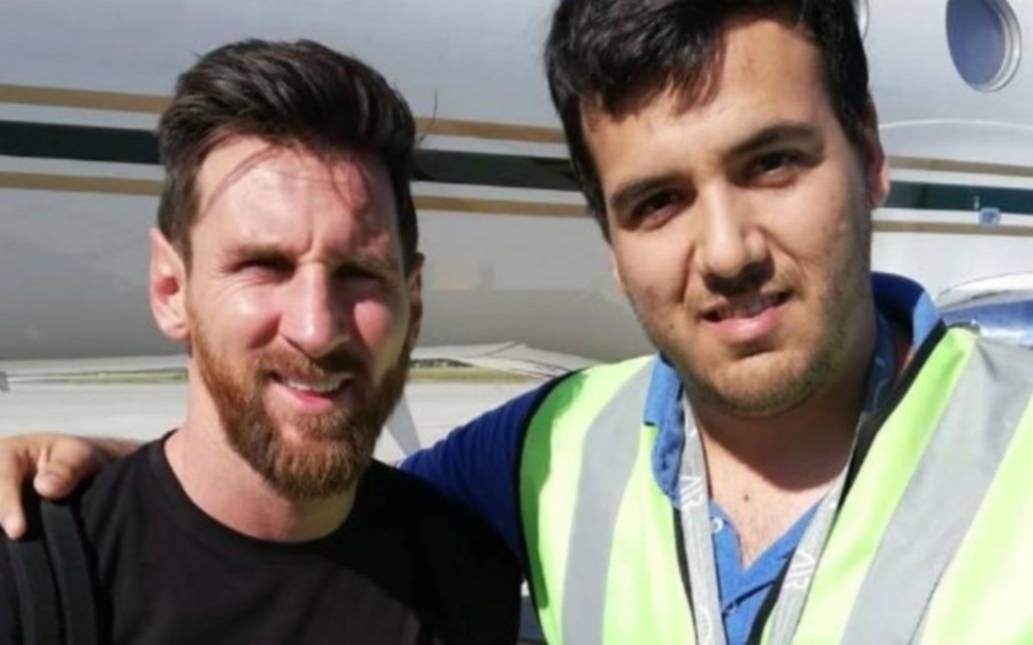 Messi llegó a Rosario para pasar las fiestas con su familia