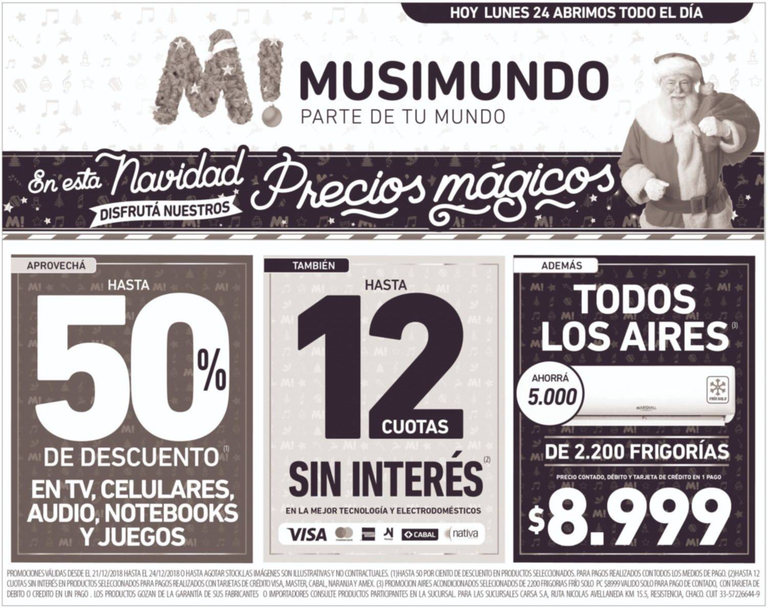Musimundo te espera con precios "mágicos"