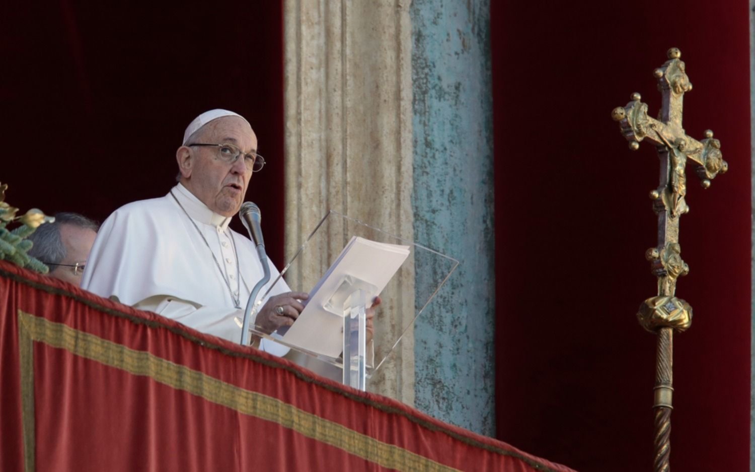 En la misa de Navidad, el Papa habló de la situación en Venezuela y Nicaragua