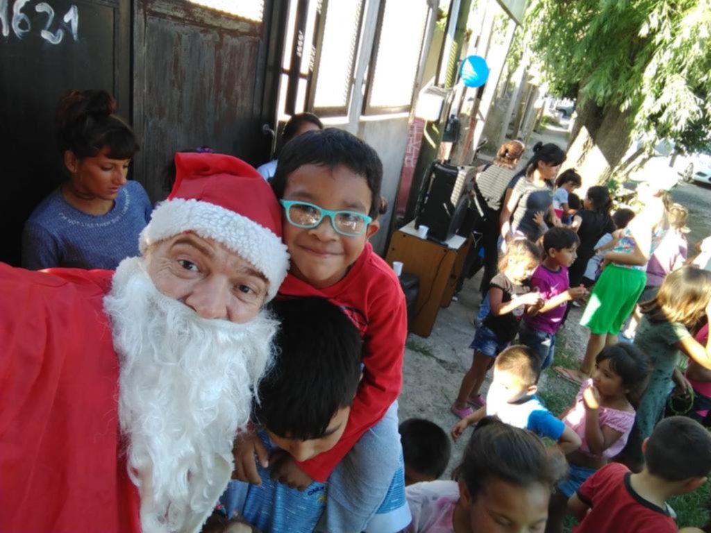 Papá Noel, de “punta a punta” por la Ciudad