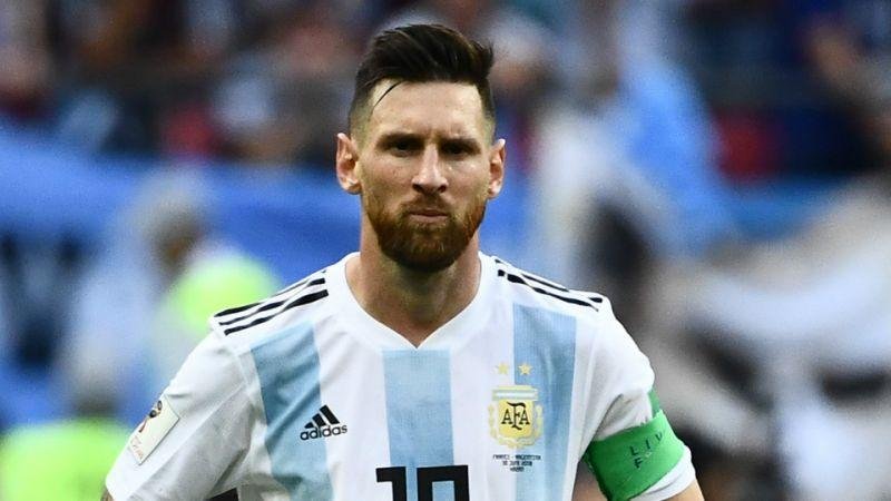 El rosarino evitó nuevamente hablar sobre la Selección