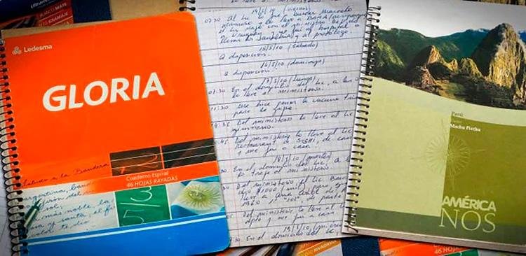 Cuadernos: la llave que abrió la caja de Pandora