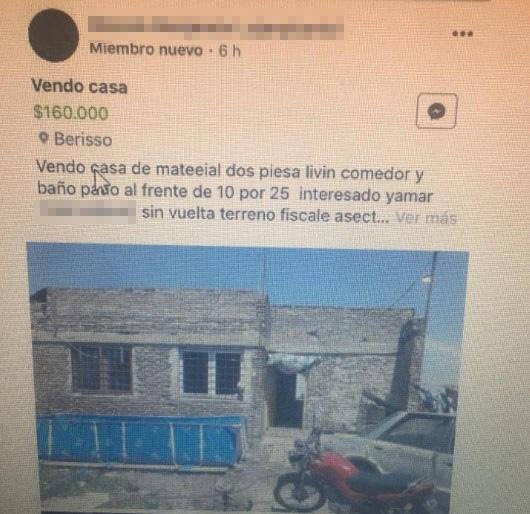 Capturas de pantalla de las ventas por redes sociales