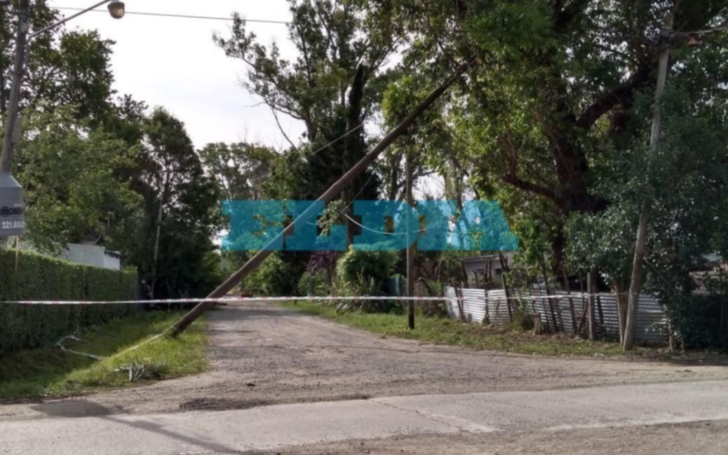 Por el temporal, hubo vecinos que pasaron 48 horas sin energía eléctrica