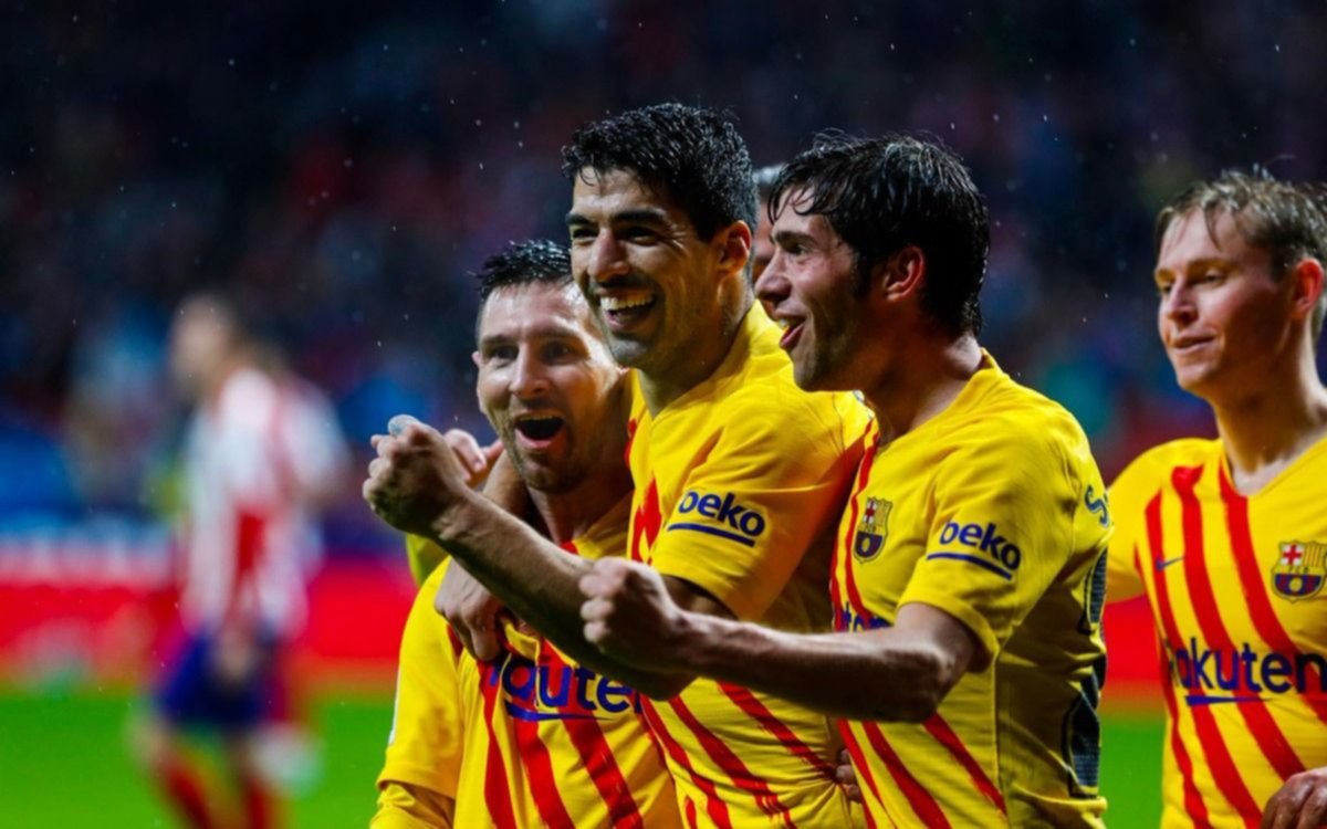 Messi, con un golazo, le dio la victoria a Barcelona sobre el Atlético de Simeone