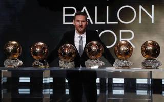 Messi recibió el sexto Balón de Oro y se convirtió en el máximo ganador de la historia