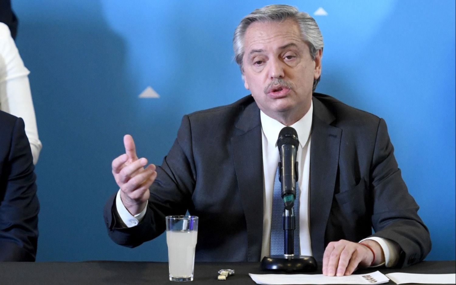"El riesgo de default es muy alto", advirtió Alberto Fernández