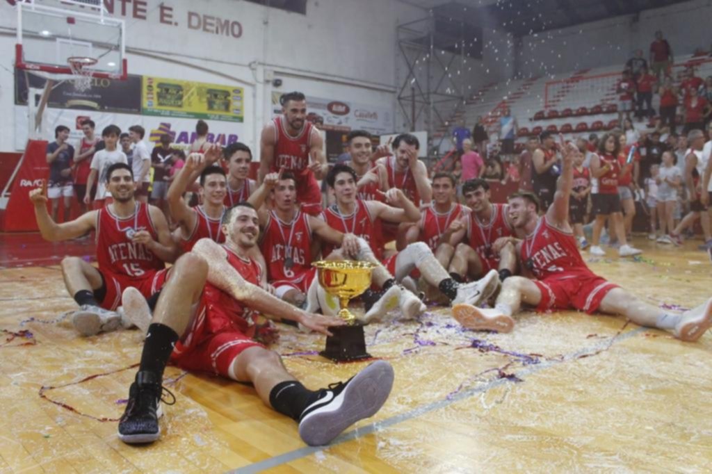Atenas gritó campeón en una final a lo largo de la cual mostró su mejor imagen