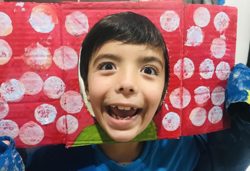 Los chicos exponen todo su aprendizaje en una muestra