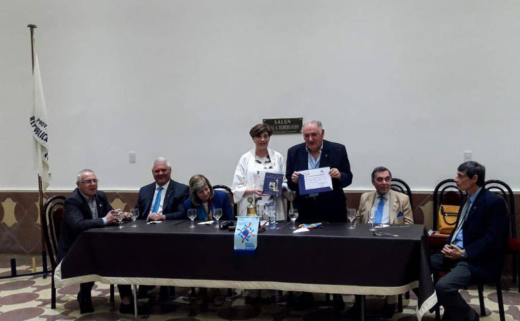 Encuentro de rotarios en el club La Plata Norte