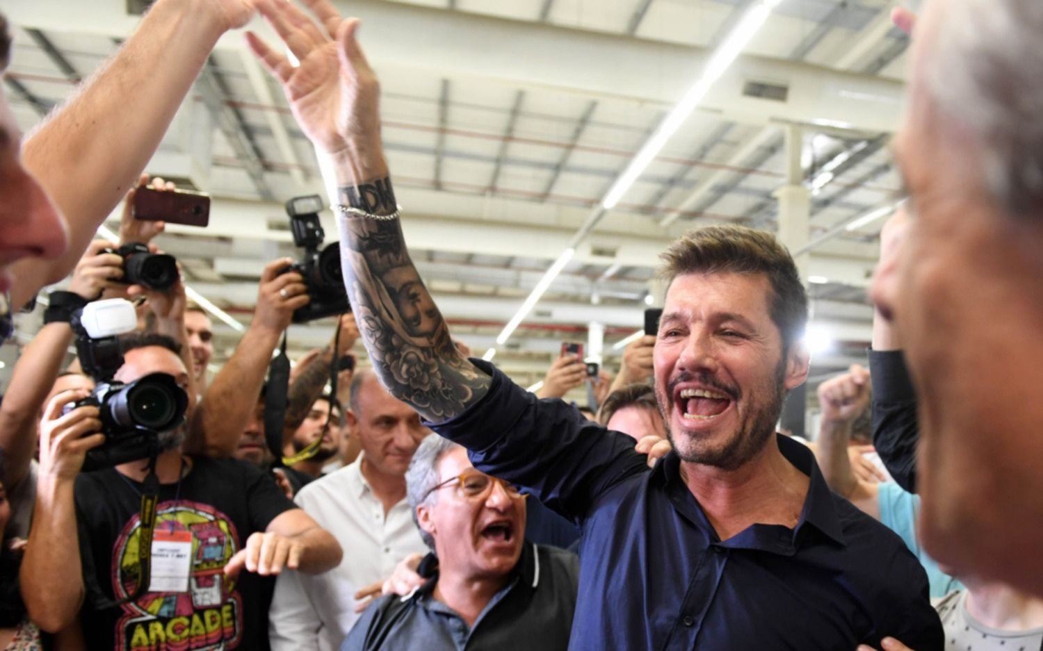 Tinelli arrasó en las elecciones y es el nuevo presidente de San Lorenzo