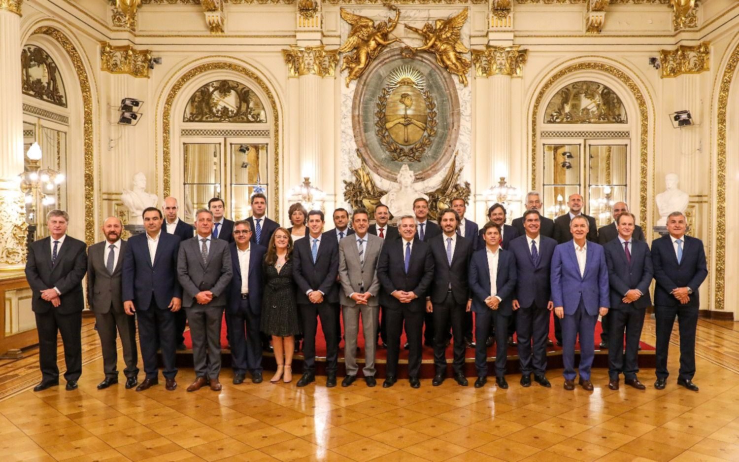 Alberto Fernández se reunió con los gobernadores por la suspensión del pacto fiscal