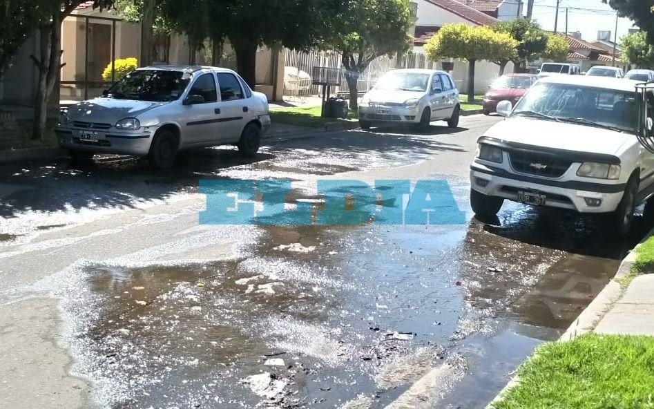 Caudalosa pérdida de agua en 132, 32 y 33