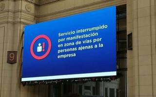 Por un piquete, los trenes del Roca no llegan hasta Capital Federal