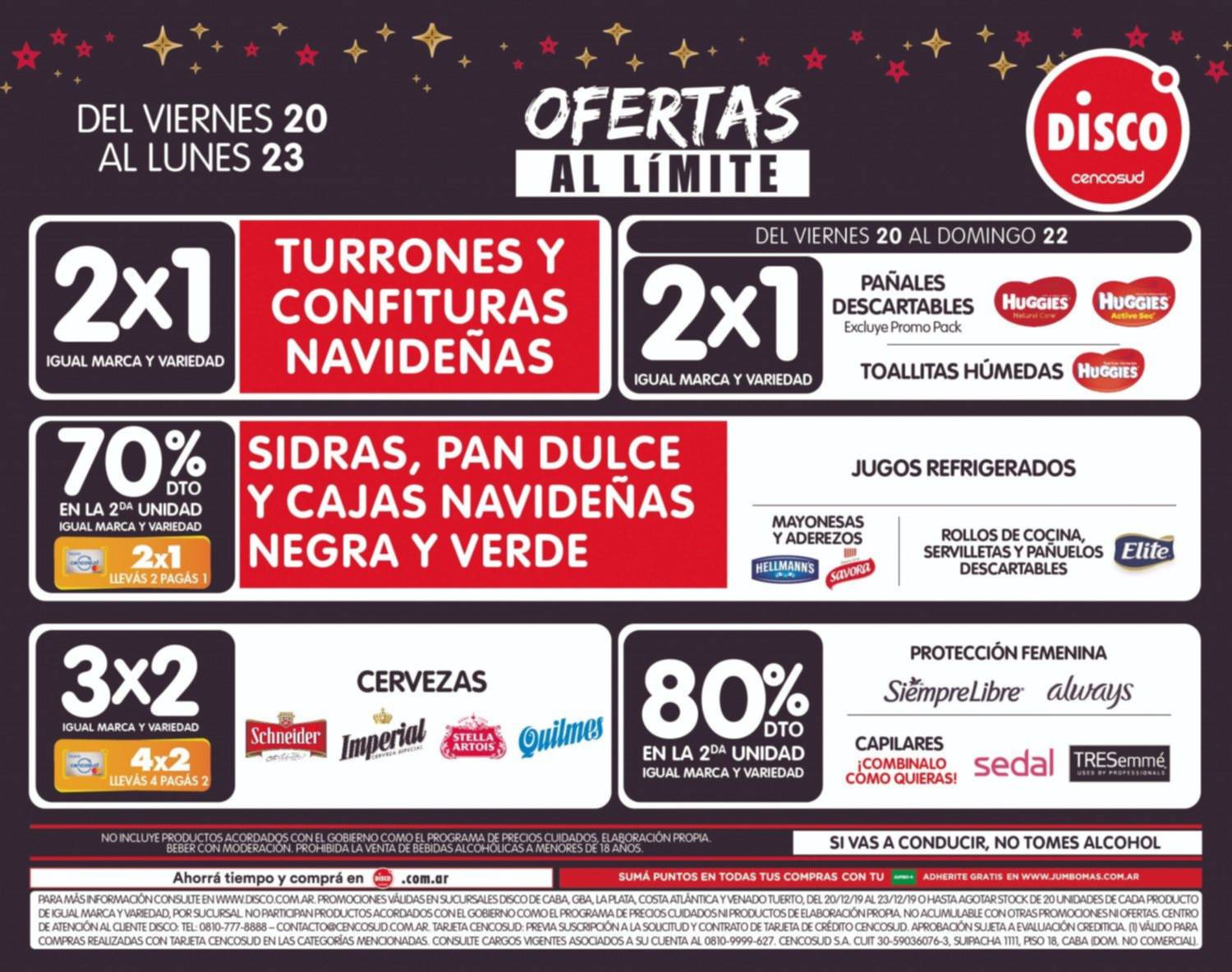 Ofertas al límite para que en las fiestas no te falte nada