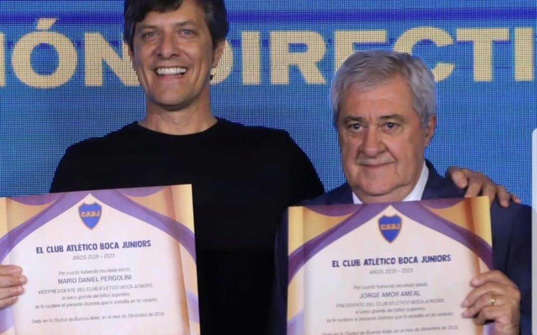 Jorge Ameal asumió como nuevo presidente de Boca Juniors