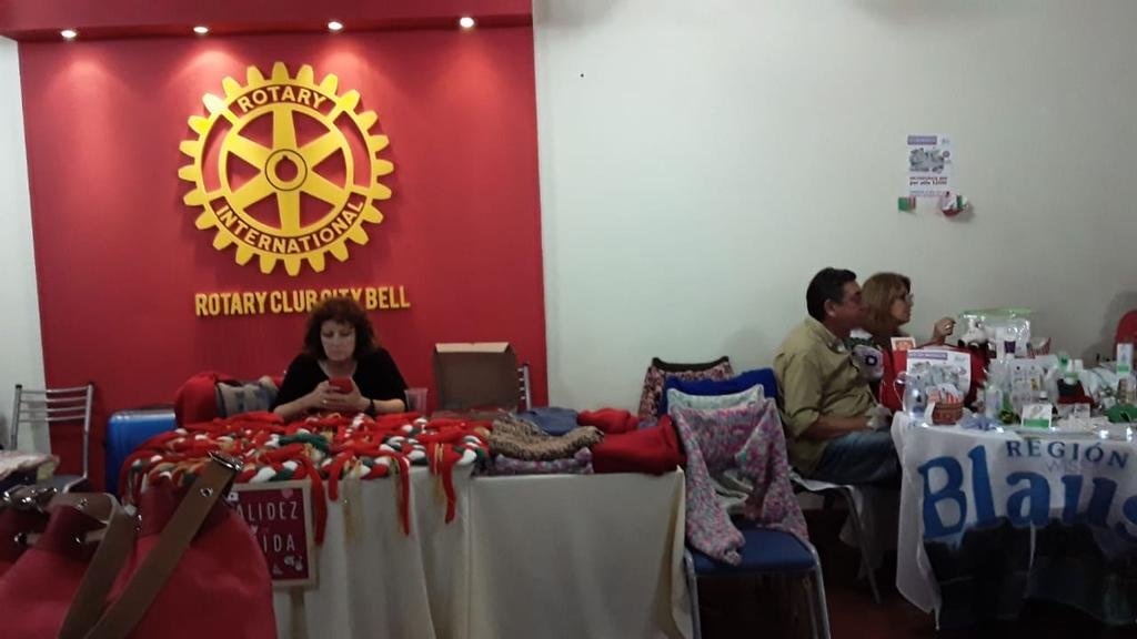 Reunión para despedir un año de intenso trabajo en el Rotary de City Bell