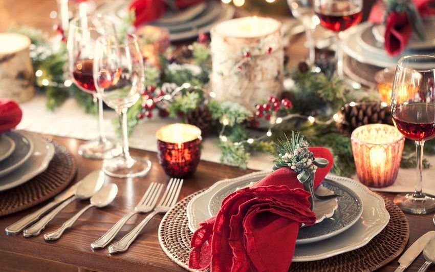 La mesa de Nochebuena: ¿afuera o adentro?